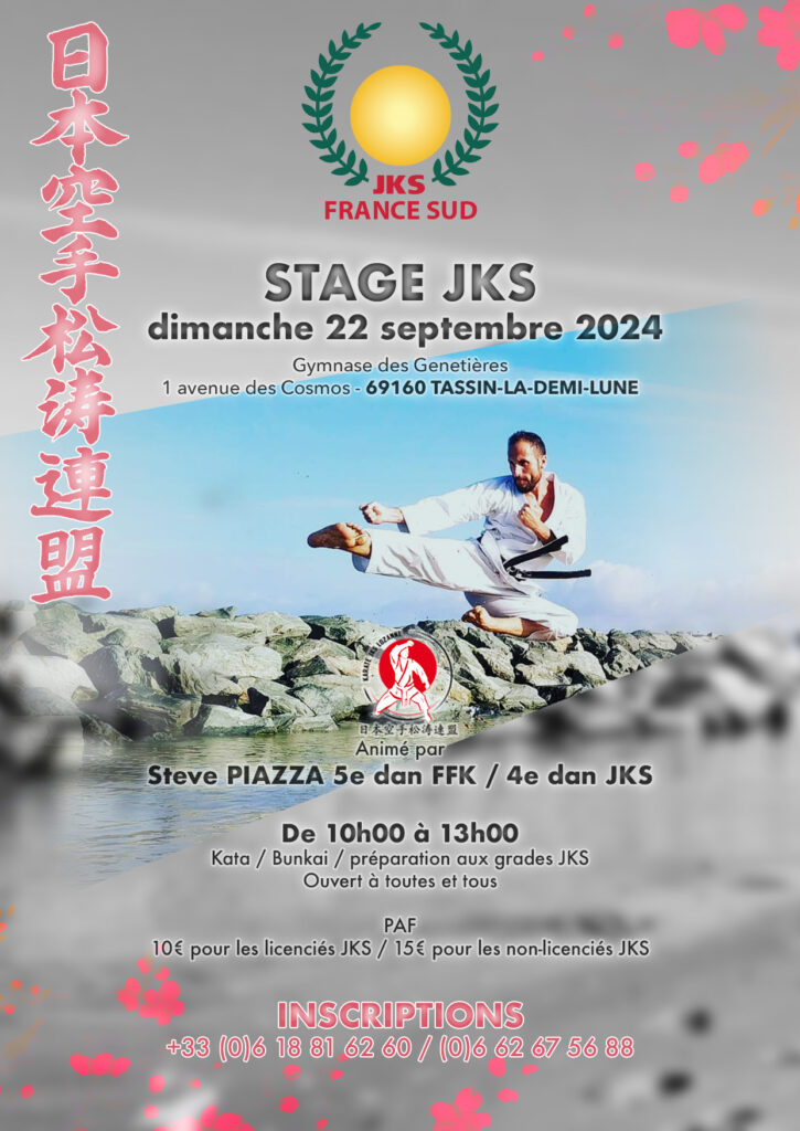 Stage JKS septembre 2024 animé par Steve Piazza