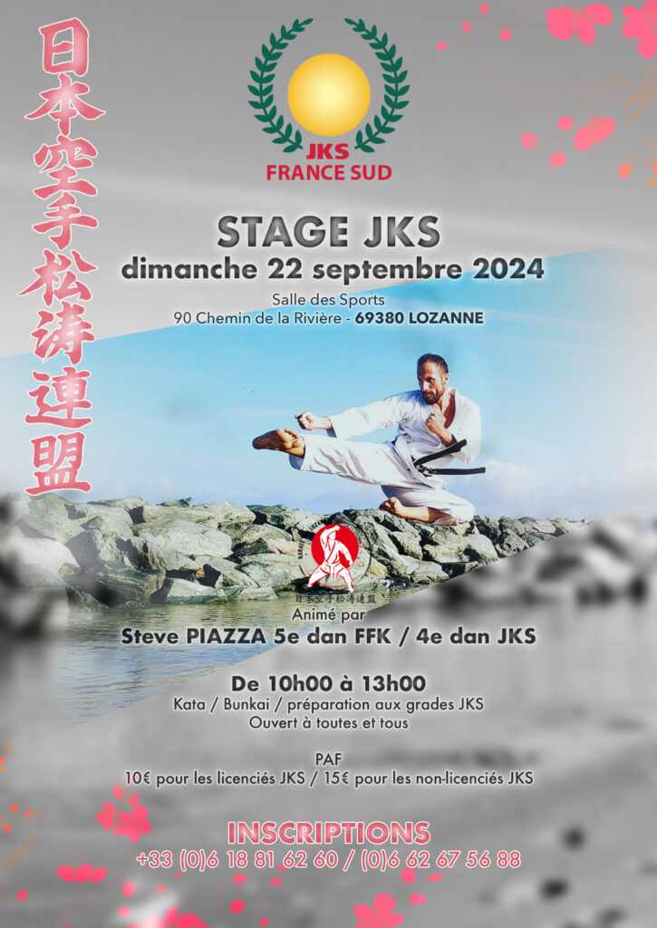 Stage JKS septembre 2024 animé par Steve Piazza