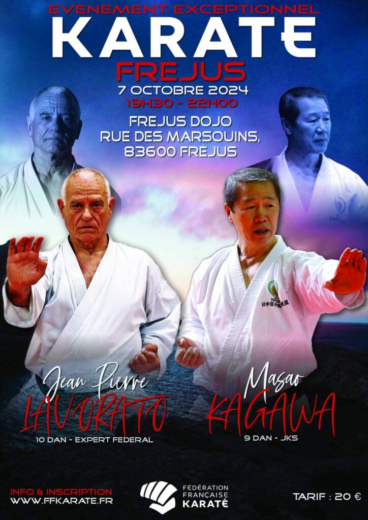 Grande tournée Jean-Pierre Lavorato Sensei et Kagawa Shihan - lundi 7 octobre